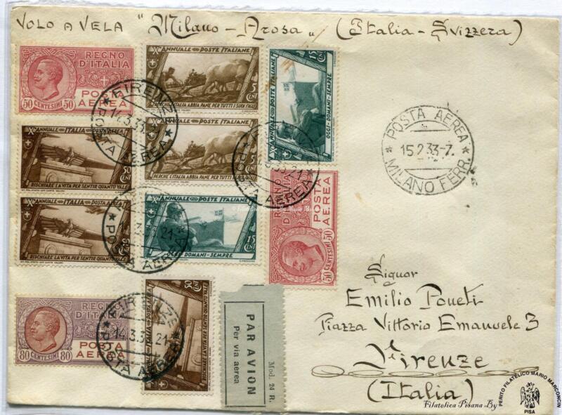 Busta Filatelica Italia - Curiosa Truffa Filatelica