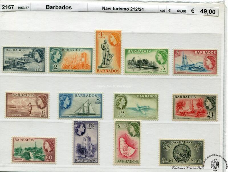 14   Barbados   1953/1957   ordinaria  212/224