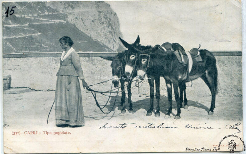 14   Napoli   XIX   Capri   folklore