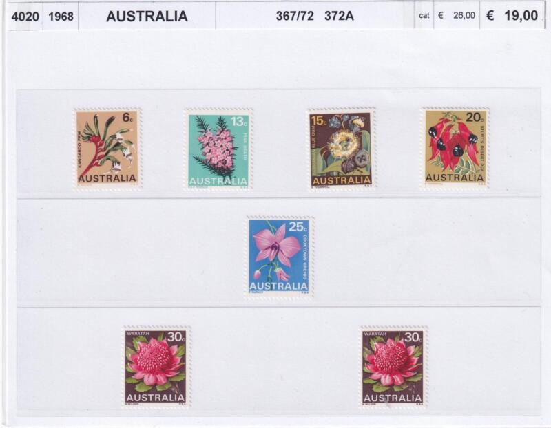 Francobolli Australia - Anno 1968 Flora