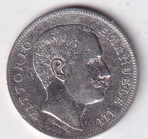 Moneta Italia Vittorio Emanuele III - Anno 1901 - Lire 1