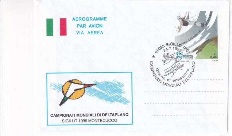 Aerogramma Italia Deltaplano