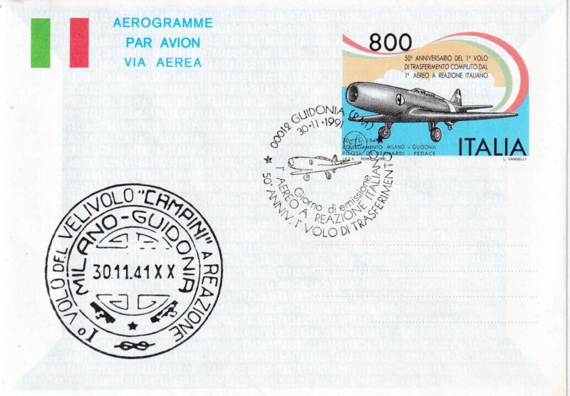 Aerogramma Italia Guidonia
