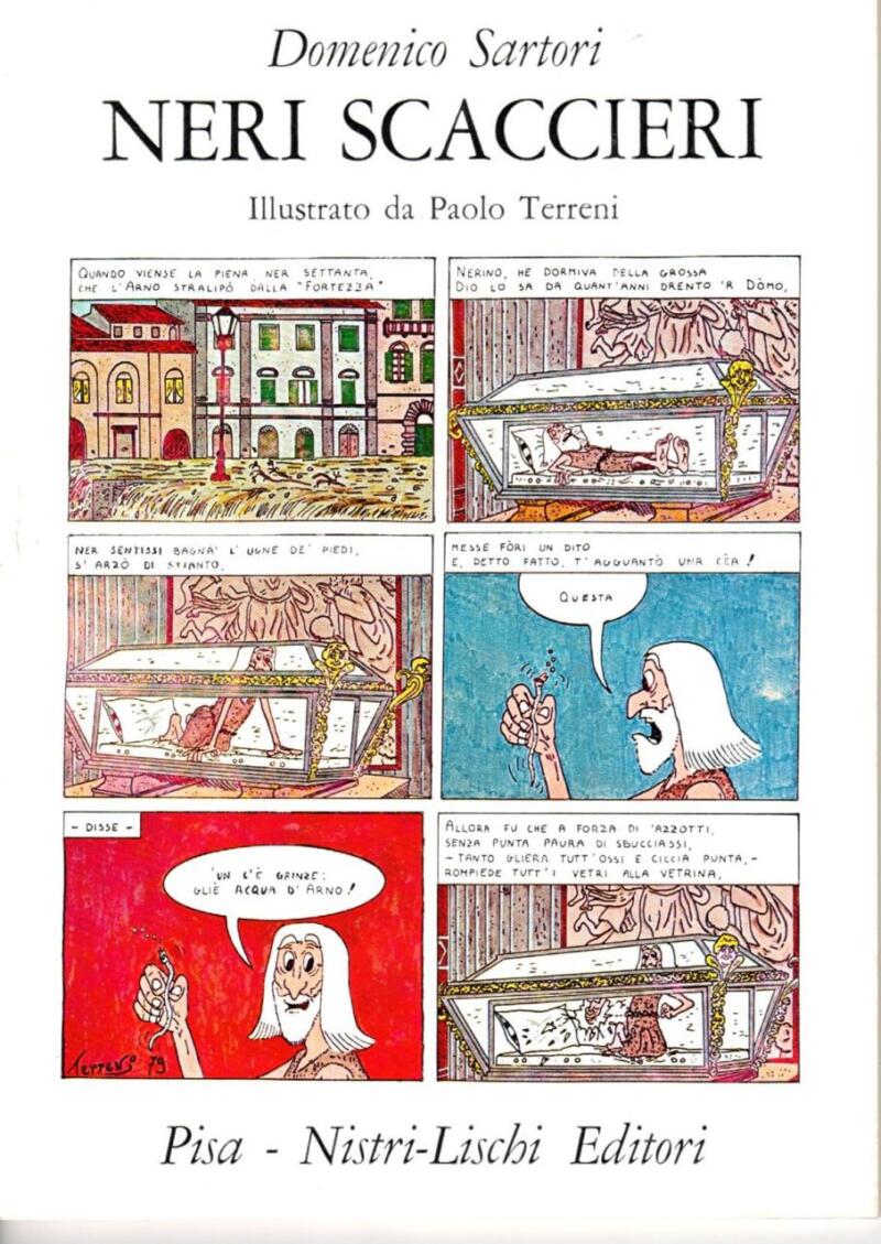 Sartori Domenico, Neri Scaccieri, Illustrato da Paolo Terreni - Anno 1979