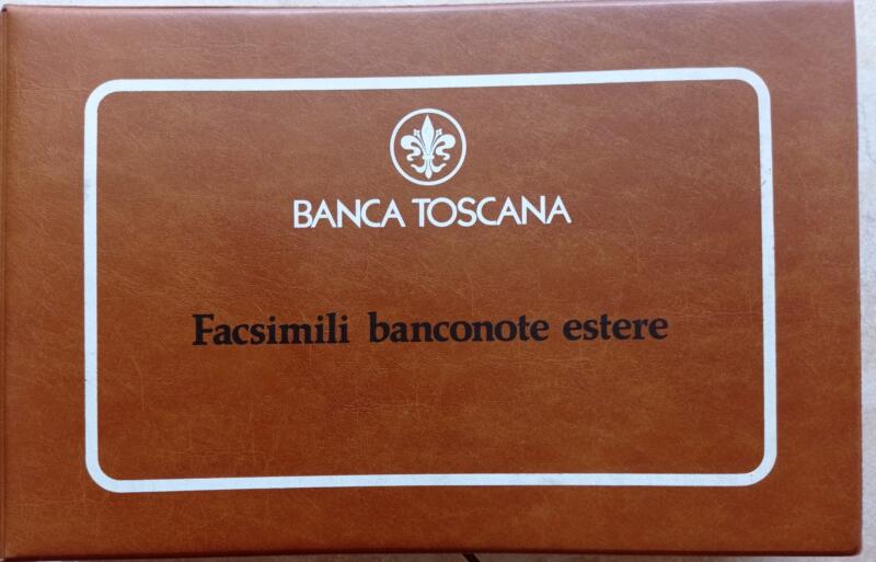 Mani M. (a cura di), Facsimili banconote estere, data di origine settembre 1979, 1° aggiornamento