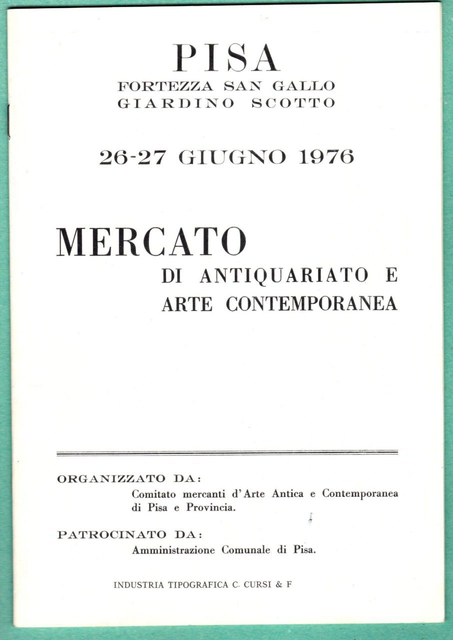 mercato antiquariato 1976