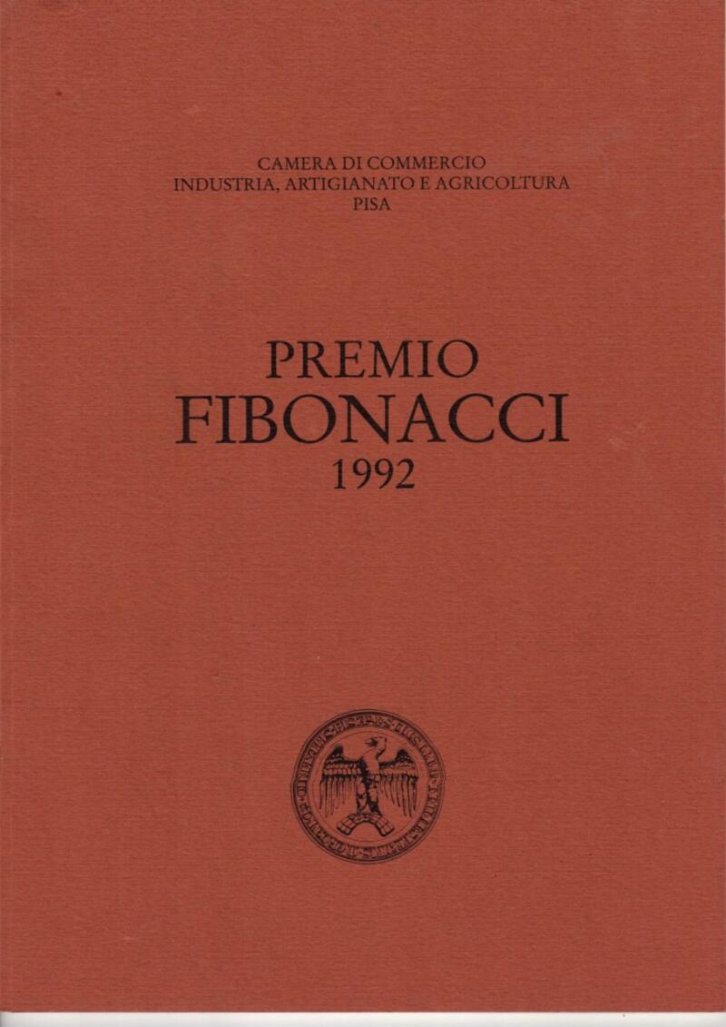Camera di Commercio, Industria, Artigianato e Agricoltura di Pisa, Premio Fibonacci 1992