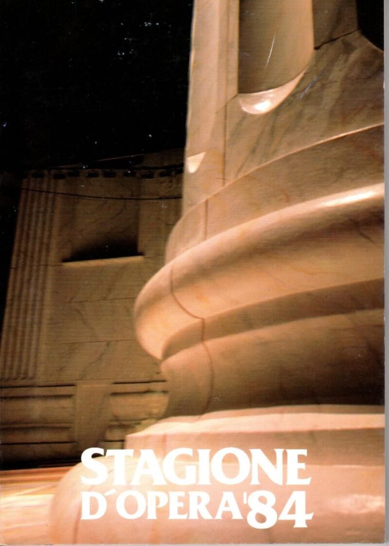 Teatro di Pisa, Stagione d'opera '84 - Tosca e La gazza ladra con libretti