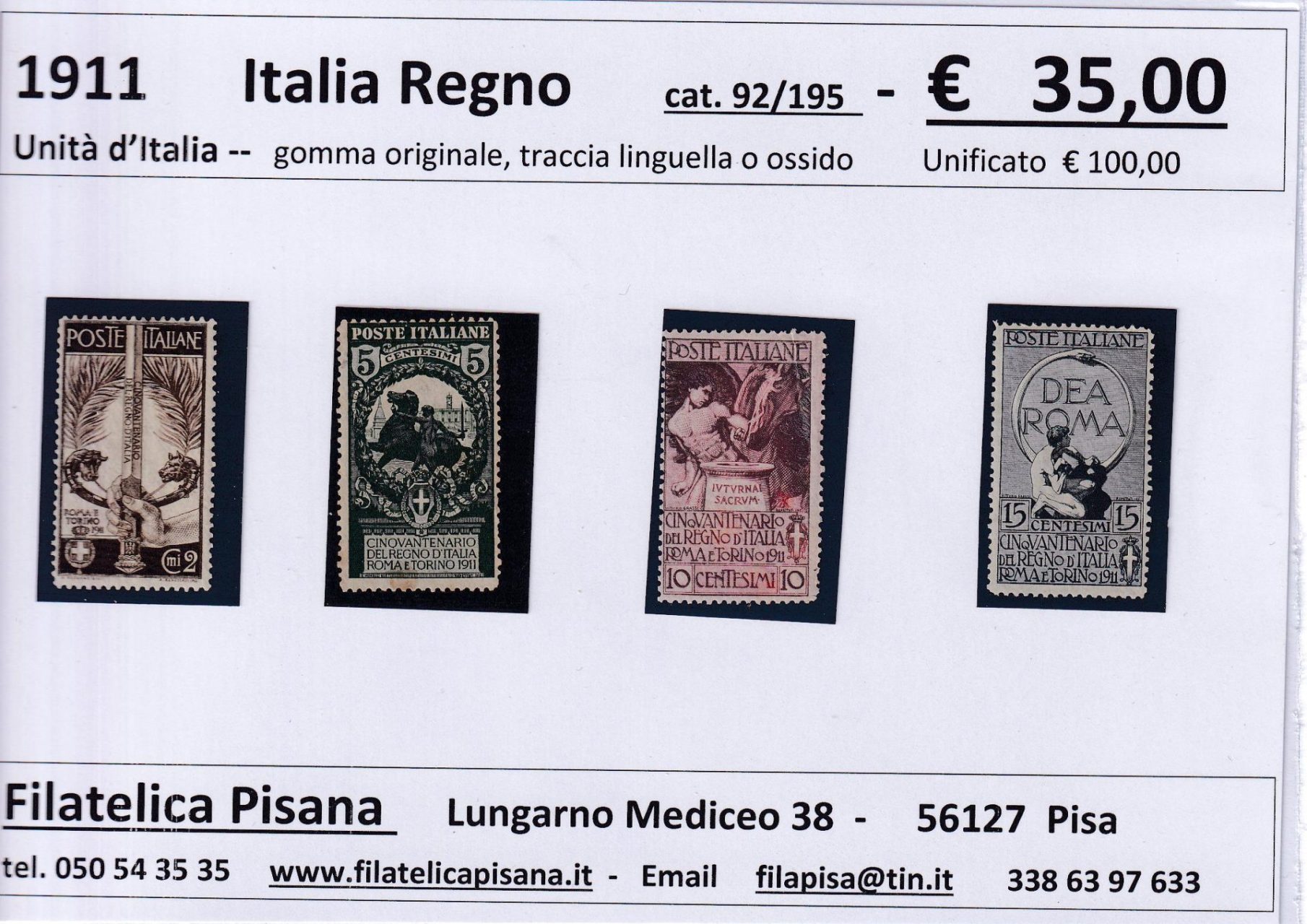 L Unità colore rosso