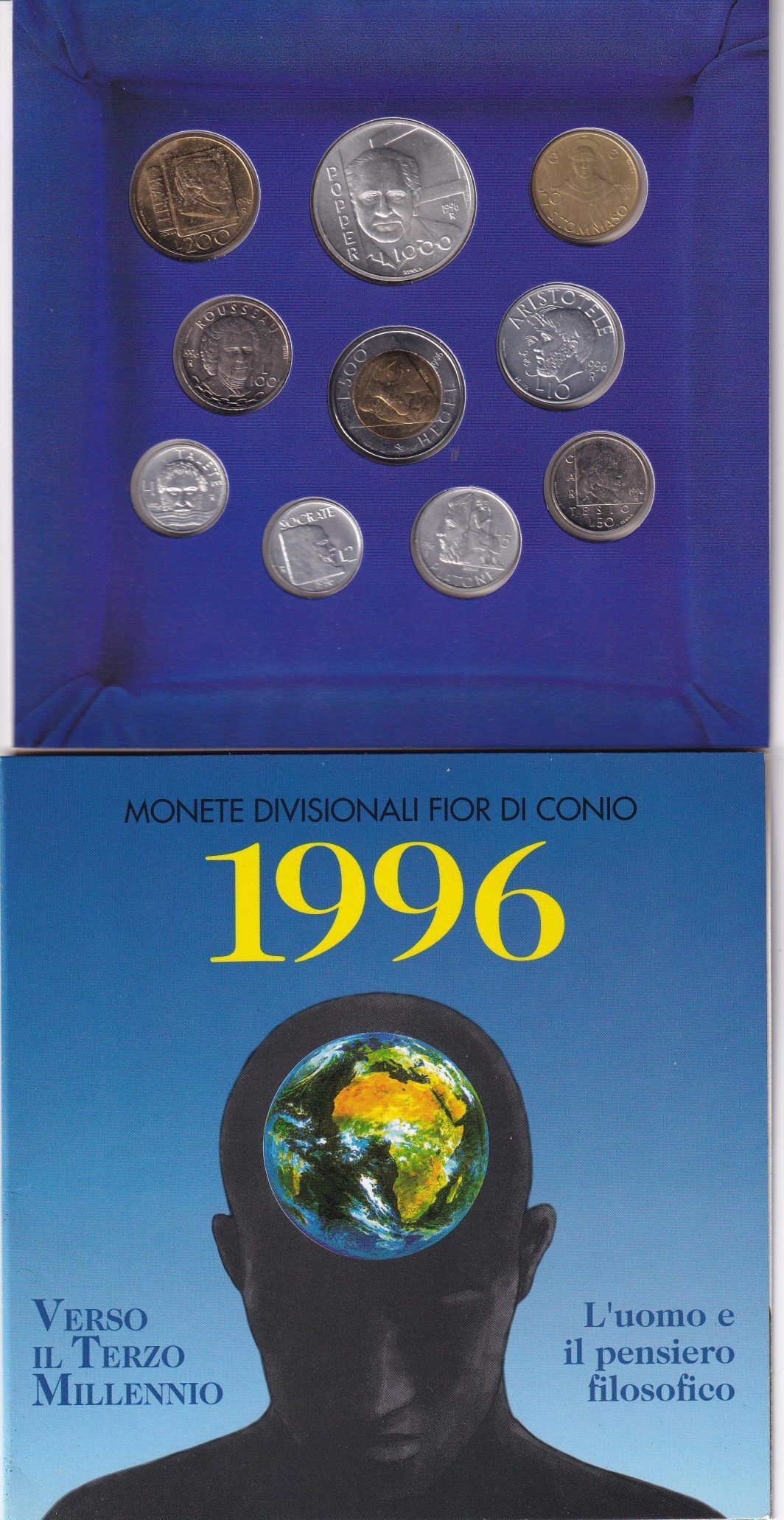 Monete San Marino – Serie divisionale fior di conio Anno 1996