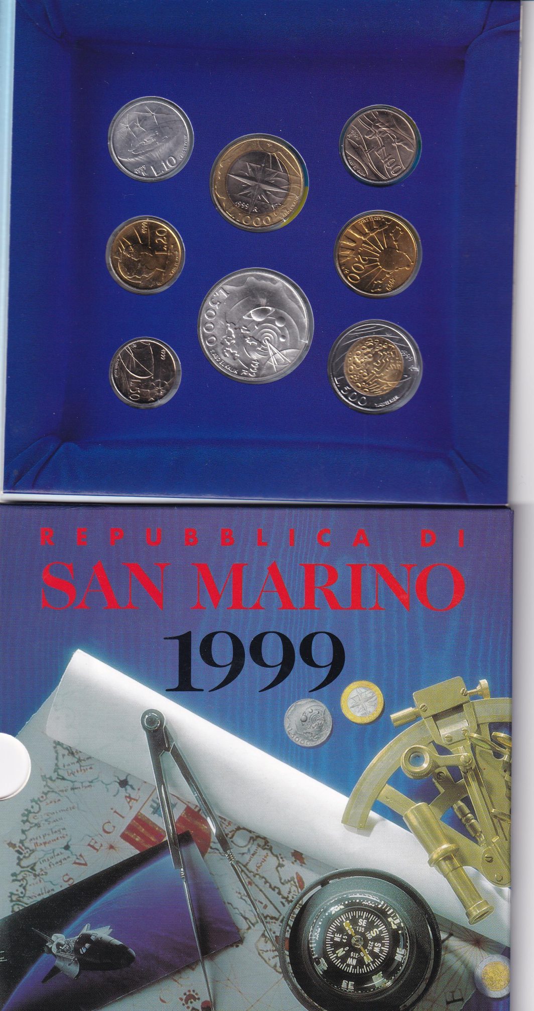 Monete San Marino – Serie divisionale fior di conio Anno 1999