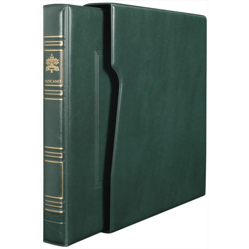 Cartella Marini Postiglione verde con scritta Vaticano