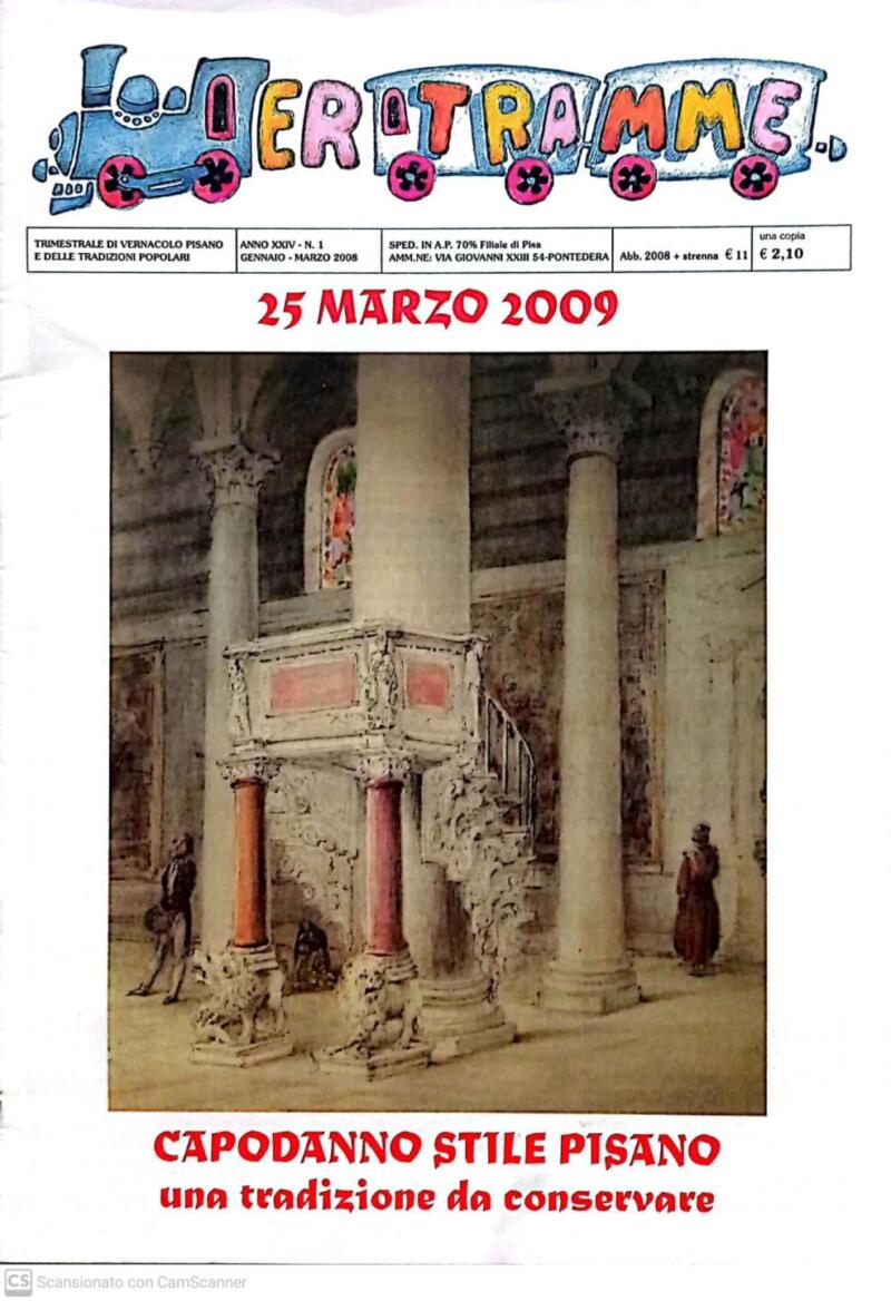 Rivista Er Tramme - Anno XXIV n. 1, gennaio-marzo 2008