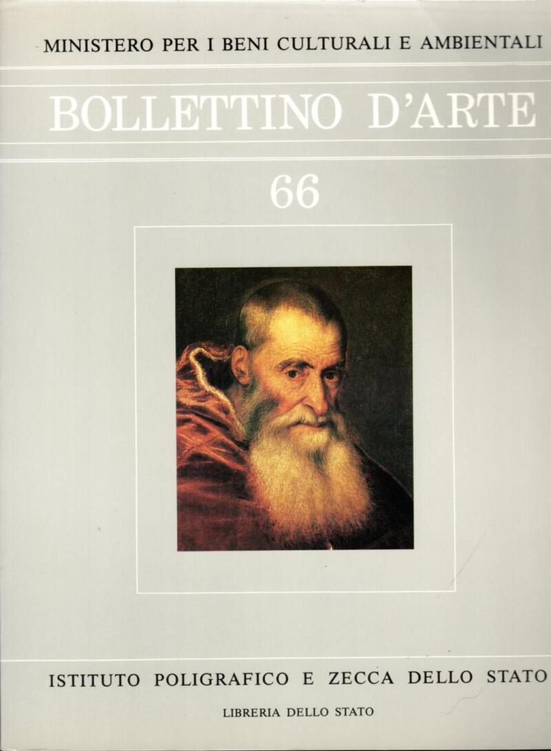 Bollettino d'Arte n. 66, anno 1991 marzo-aprile