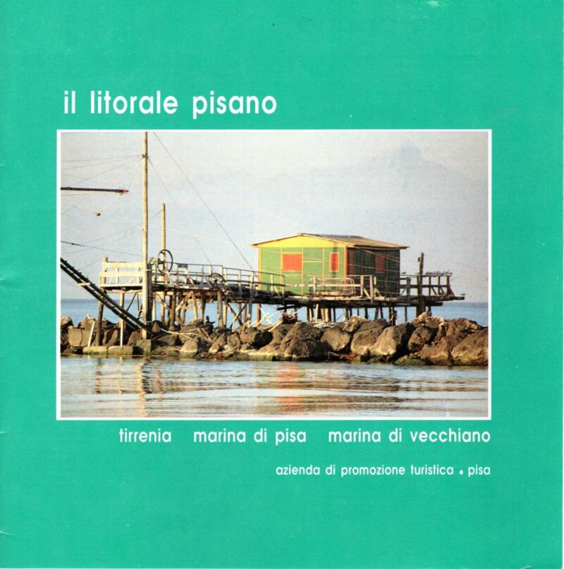 Brochure Il Litorale Pisano, a cura dell'Azienda di Promozione Turistica di Pisa