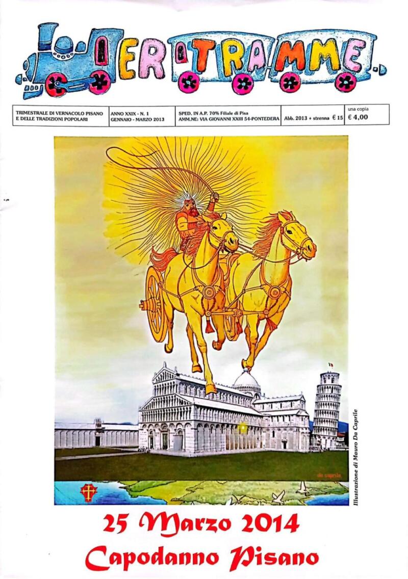 Rivista Er Tramme, Anno XXIX n. 1, gennaio-marzo 2013