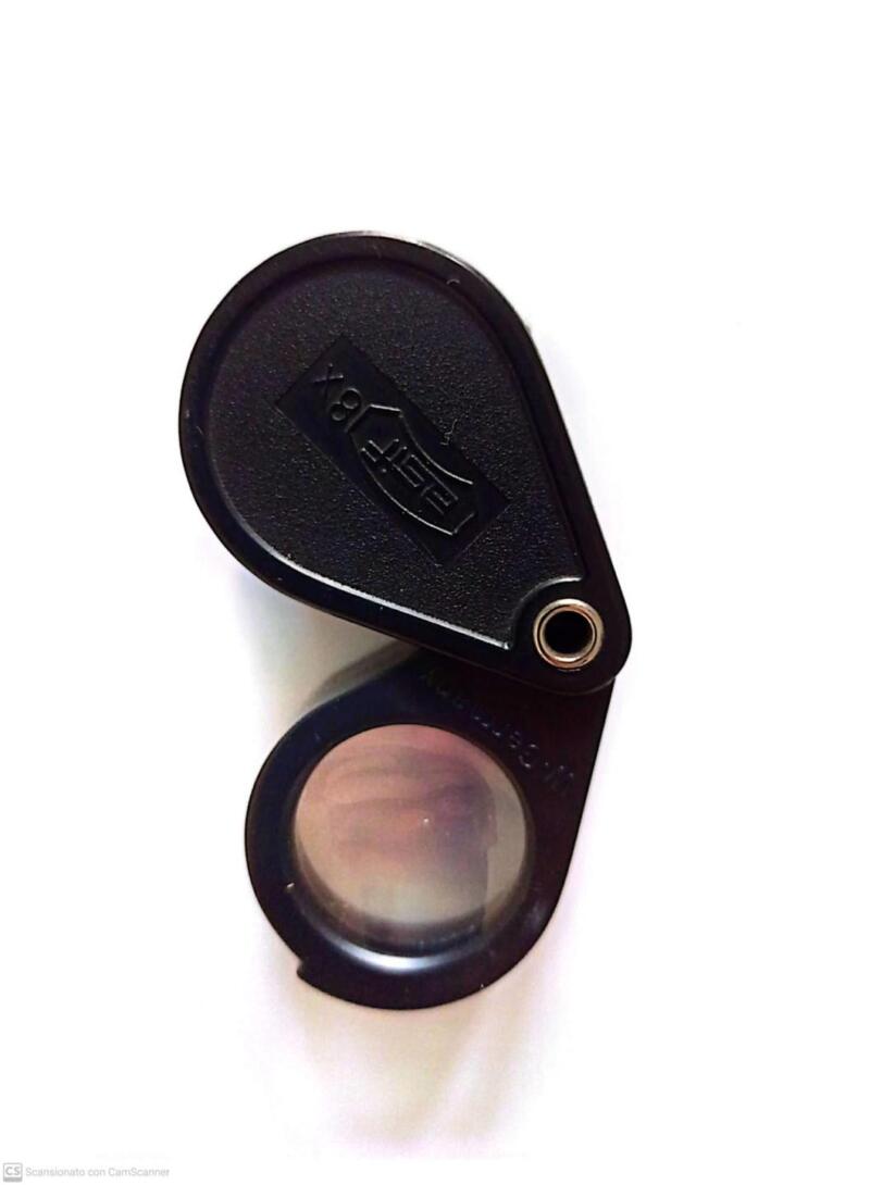 Lente di ingrandimento tascabile 8x