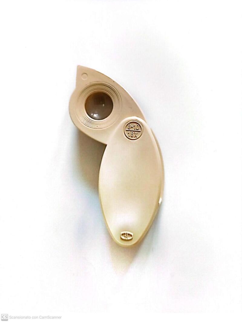 Lente di ingrandimento tascabile multifocale 8x 10x 18x