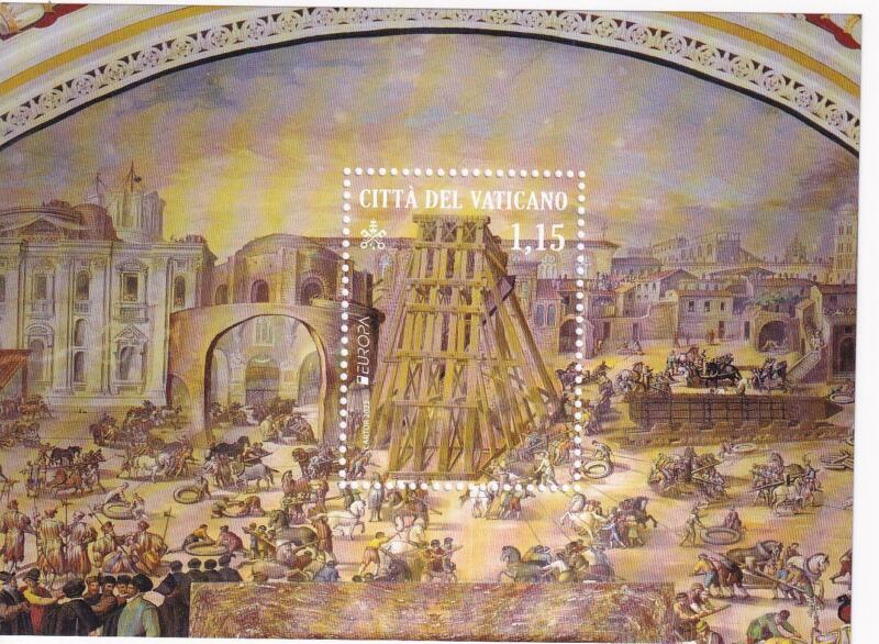 Foglietto Vaticano, Anno 2022, Europa. Miti e leggende (BF n. 113)