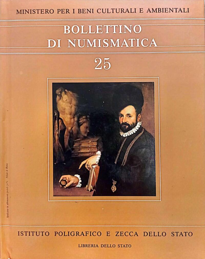 Bollettino di Numismatica n. 25 - luglio-dicembre 1995