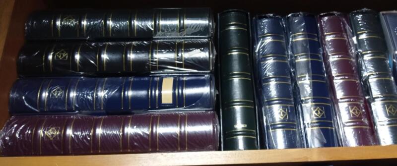 Cartella ad anelli Leuchtturm con custodia protettiva inclusa COLORE NERO