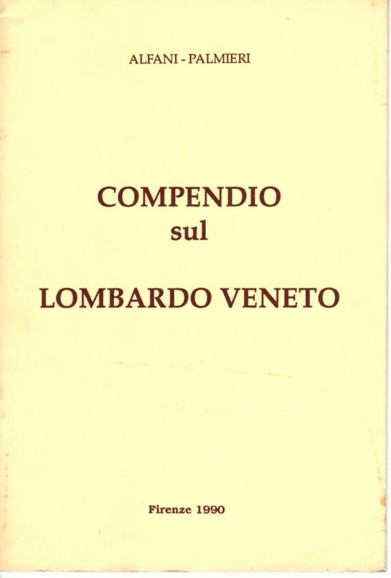 Alfani-Palmieri, Compendio sul Lombardo-Veneto, 1990