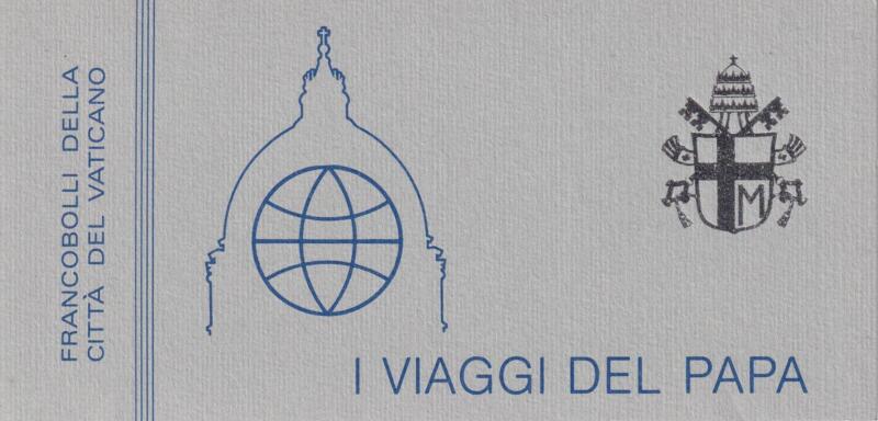 Libretto Vaticano, Anno 1985, I viaggi di Giovanni Paolo II. Copertina grigia (Lb. n. 2)
