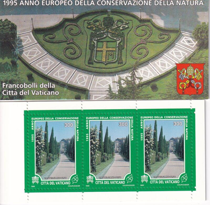 Libretto Vaticano, Anno 1995, Anno europeo della conservazione della natura (Lb. n. 5)