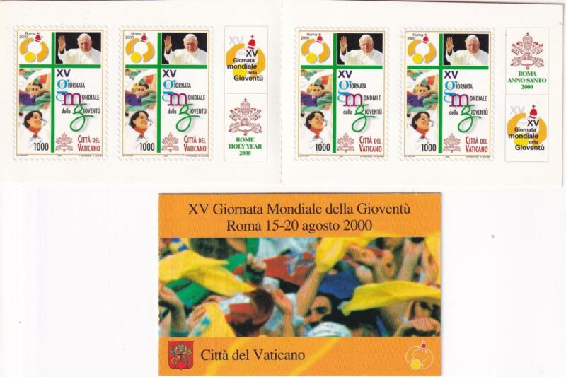 Libretto Vaticano, Anno 2000, Quindicesima Giornata mondiale della gioventù (Lb. n. 8)