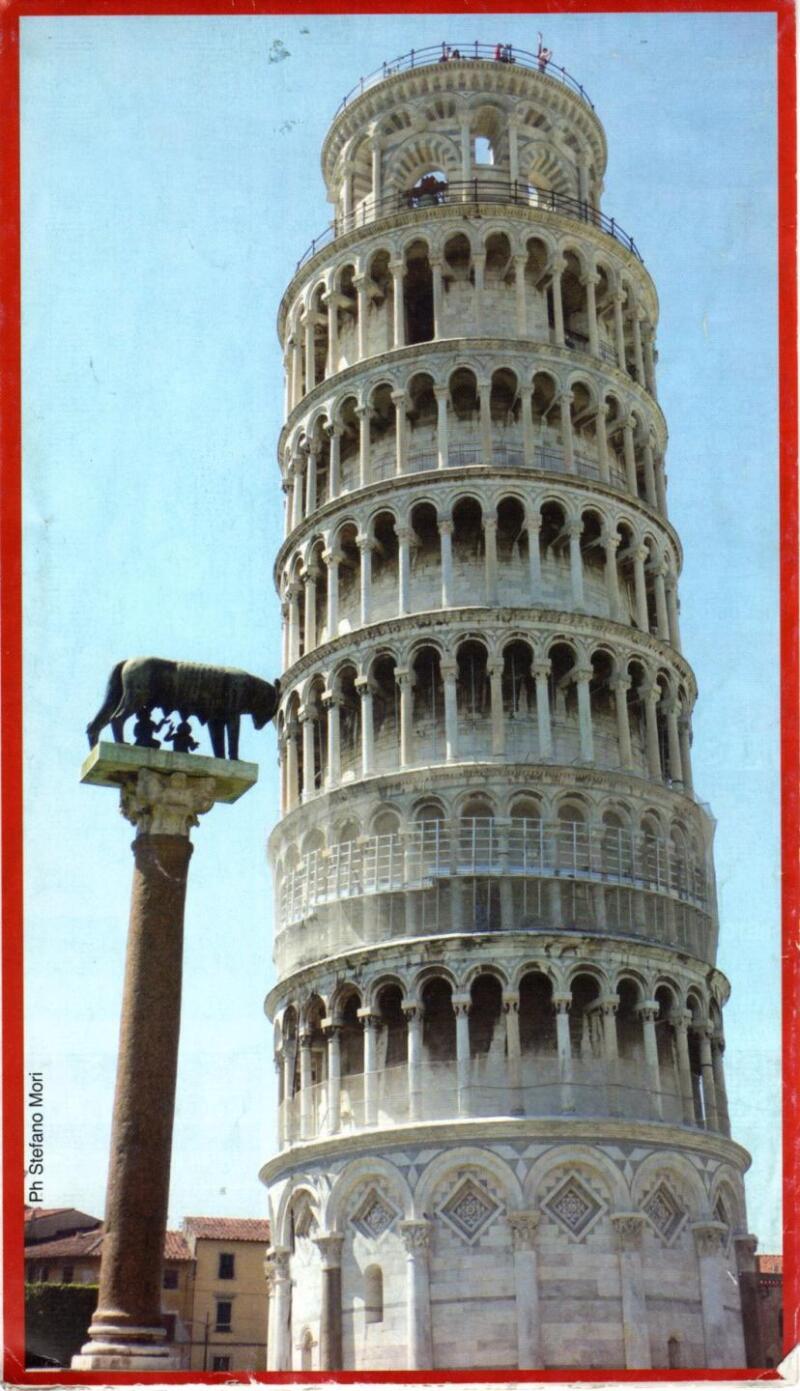 Piantina di Pisa Anno 2007