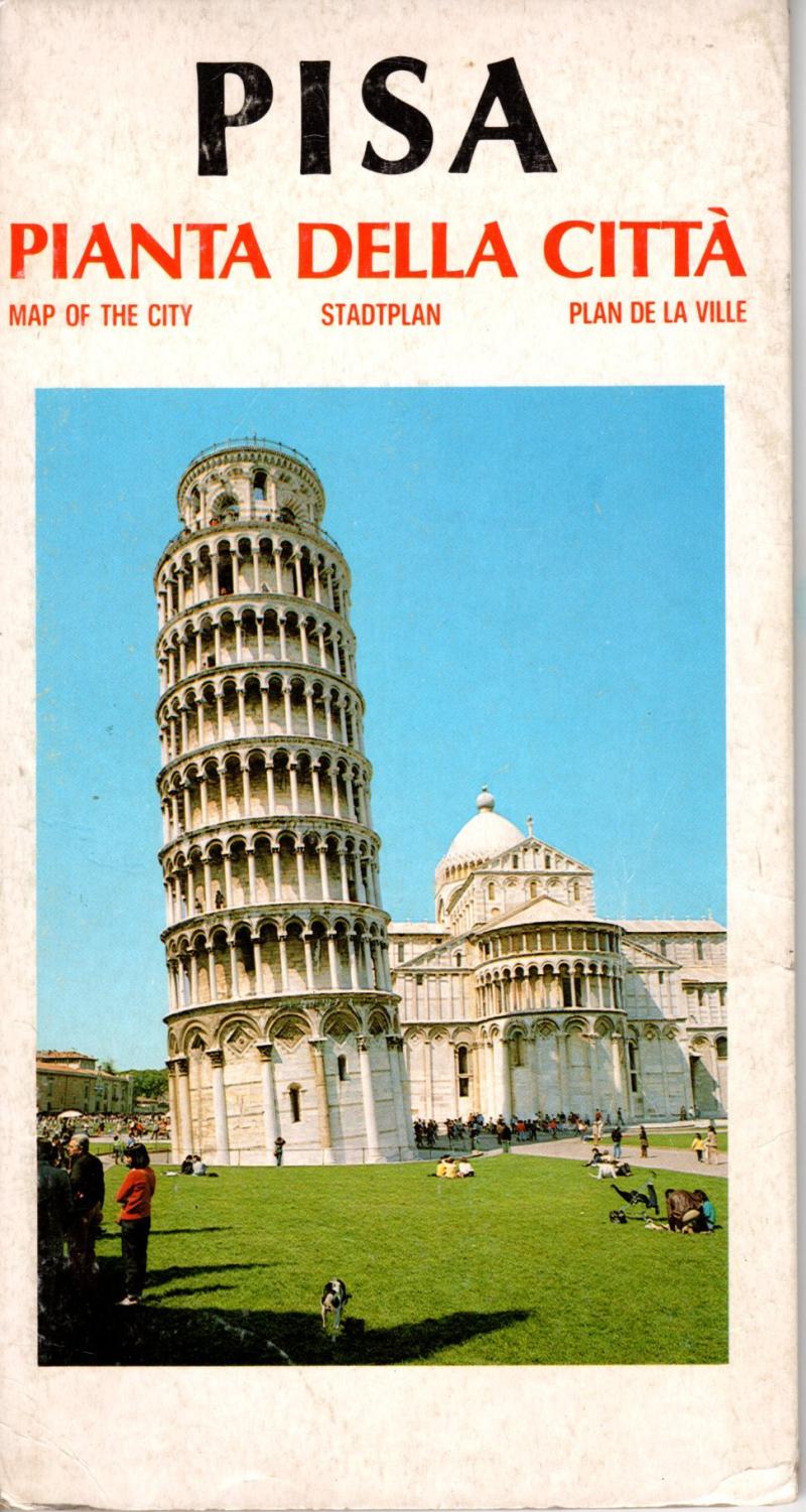 Pisa. Pianta della città