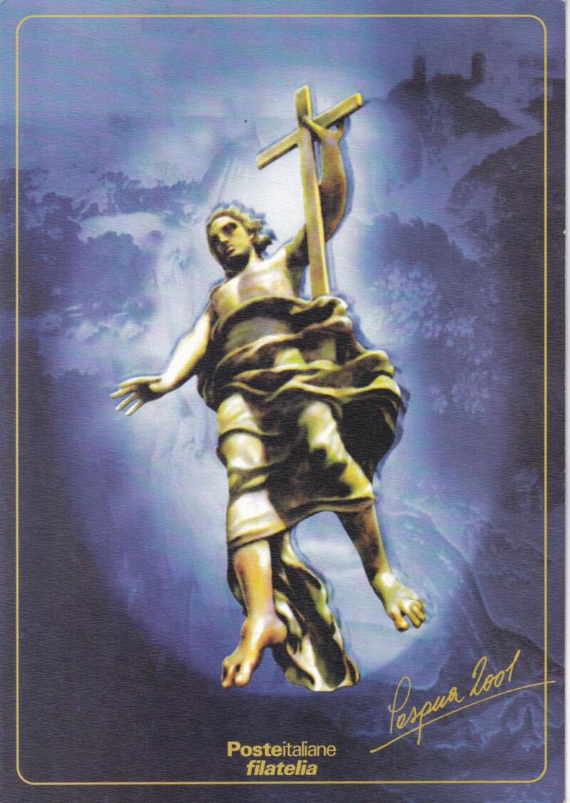 Folder Italia, Data 15/04/2001, Pasqua 2001 (cat. n. 2521 e 2525)