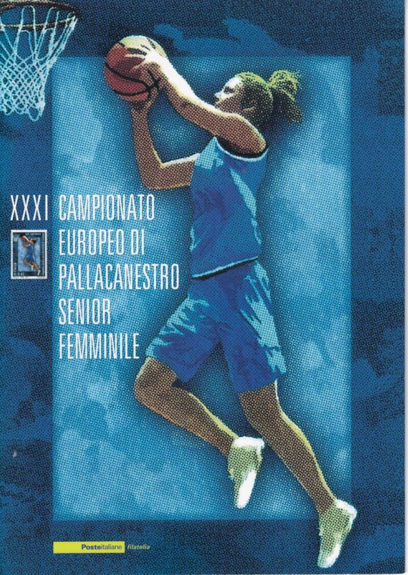 Folder Italia, Data 22/09/2007, XXXI Campionato Europeo di Pallacanestro Senior Femminile (cat. n. 3038)