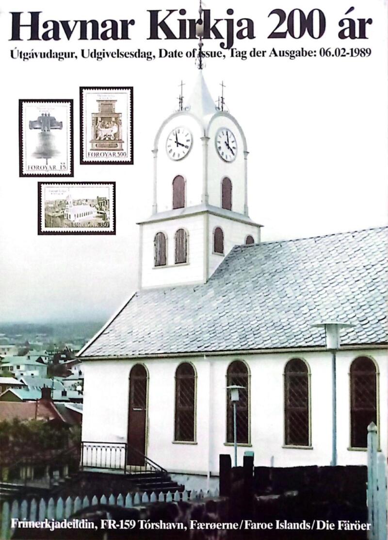 Manifesto pubblicitario emissione Francobolli Faeroer