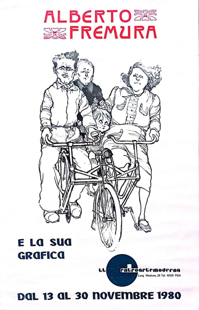 Manifesto Alberto Fremura e la sua grafica. Mostra dal 13 a 30 novembre 1980