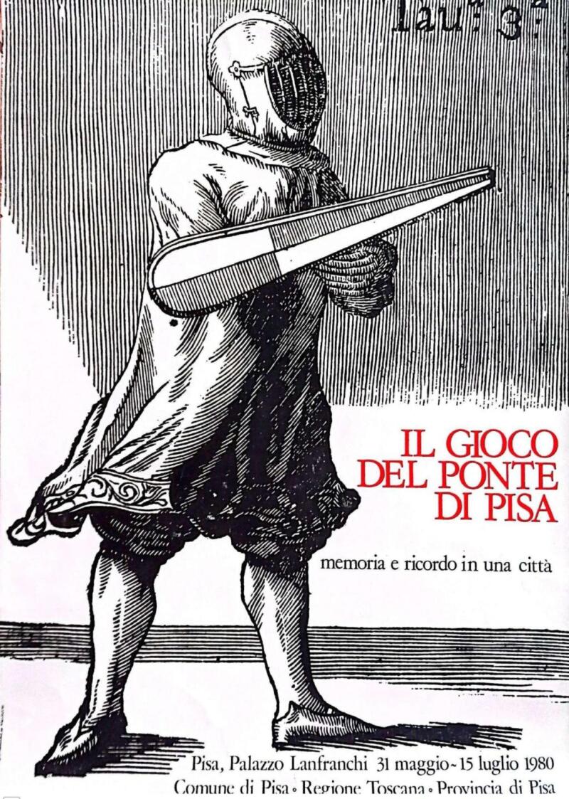 Manifesto pubblicitario manifestazione Gioco del Ponte