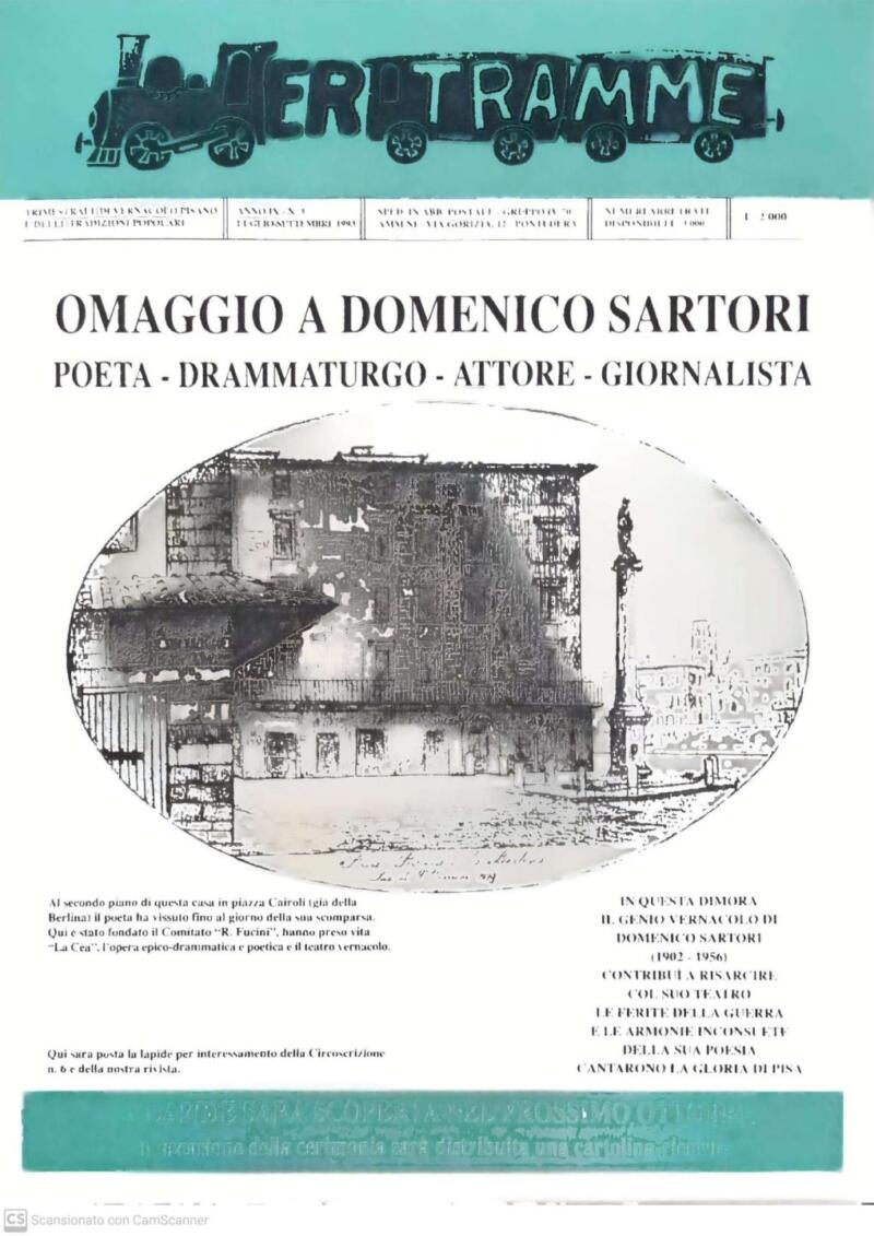 Rivista Er Tramme Anno IX N. 3 luglio-settembre 1993