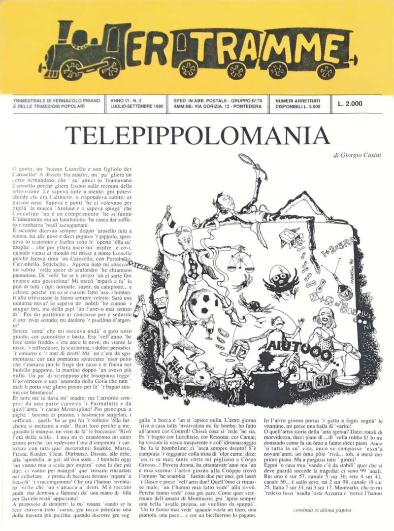 Rivista Er Tramme Anno VI N. 3 luglio-settembre 1990