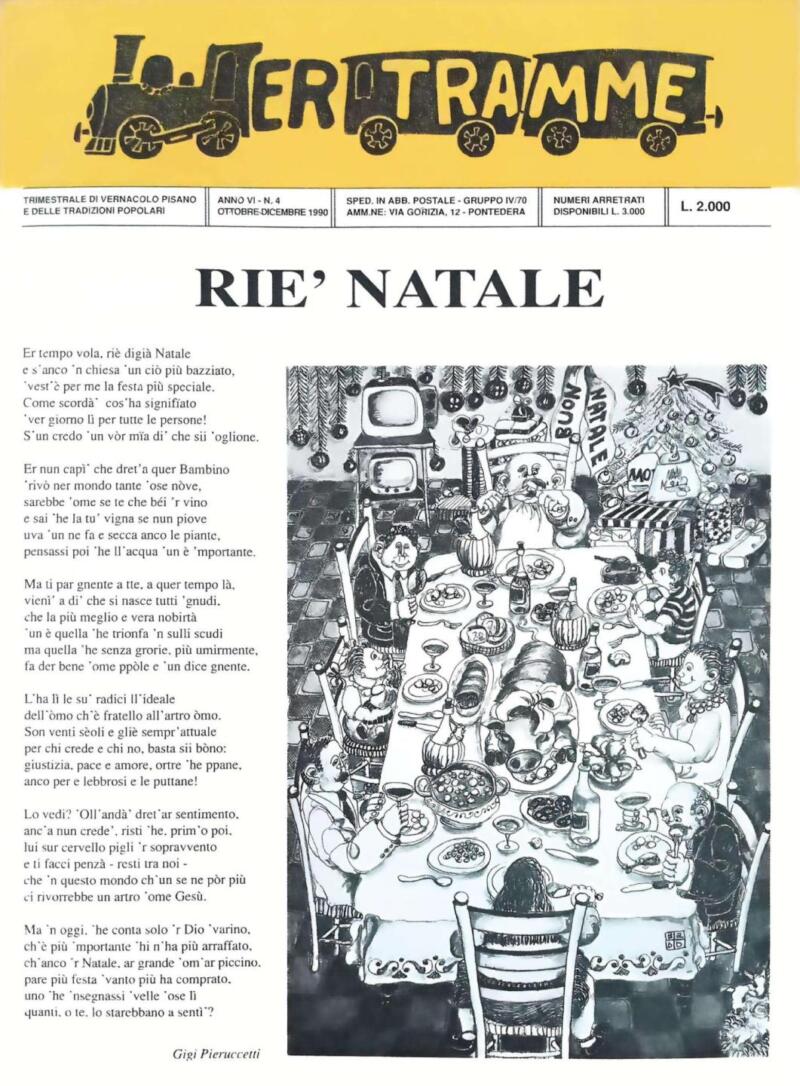 Rivista Er Tramme Anno VI N. 4 ottobre-dicembre 1990