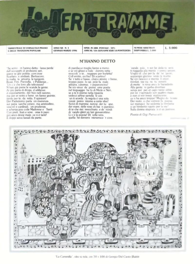 Rivista Er Tramme Anno XII n. 1 gennaio-marzo 1996