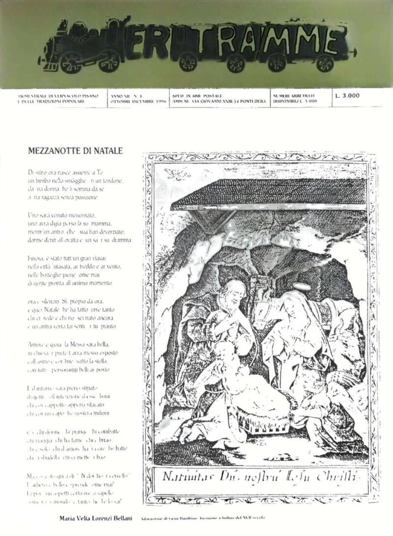 Rivista Er Tramme Anno XII n. 4 ottobre-dicembre 1996