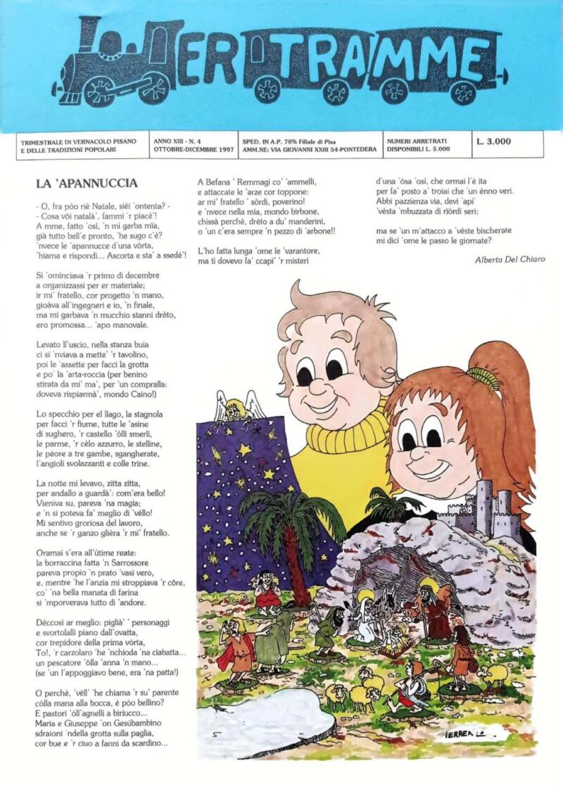 Rivista Er Tramme Anno XIII n. 4 settembre-dicembre 1997