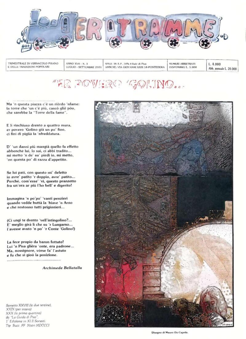 Rivista Er Tramme Anno XVII n. 3 luglio-settembre 2001