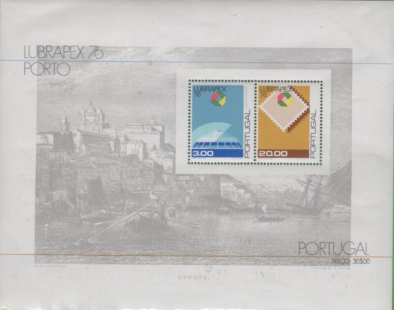 Foglietto Portogallo Anno 1976 LUBRAPEX 76 (BF 19)