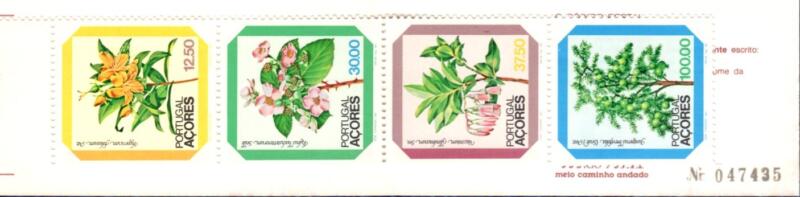 Libretto Azzorre Anno 1983 Flora locale. Terza serie (Lb 358)