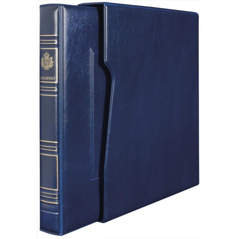 Cartella Marini Postiglione blu con scritta San Marino