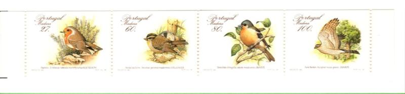 Libretto Madera Anno 1988 Uccelli locali (Lb 120)