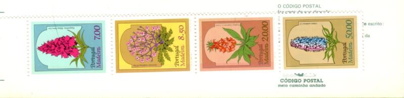 Libretto Madera Anno 1981 Flora locale. Prima serie (Lb 73)