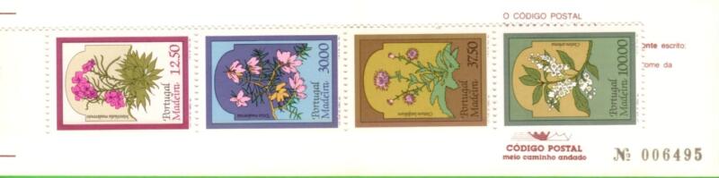 Libretto Madera Anno 1983 Flora locale. Terza serie (Lb 86)