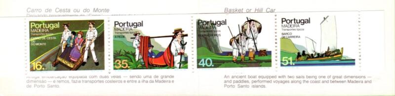 Libretto Madera Anno 1984 Antichi mezzi di trasporto (Lb 93)